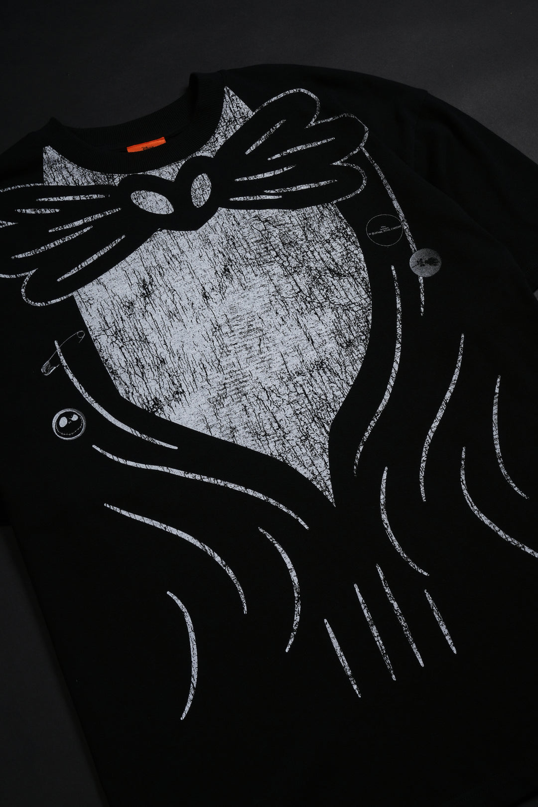 Jack Punk American Classic Oversized Tee in Black