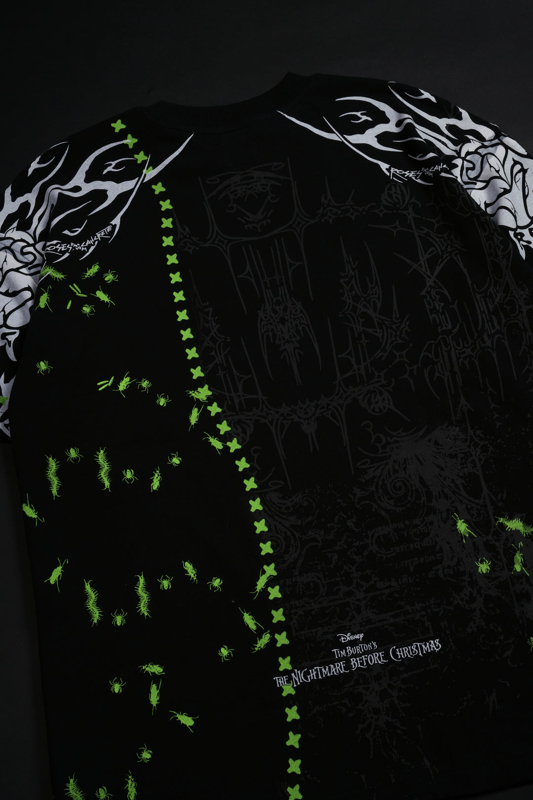 Bug Off American Classic Oversized Tee in Black