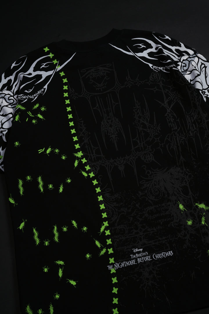Bug Off American Classic Oversized Tee in Black