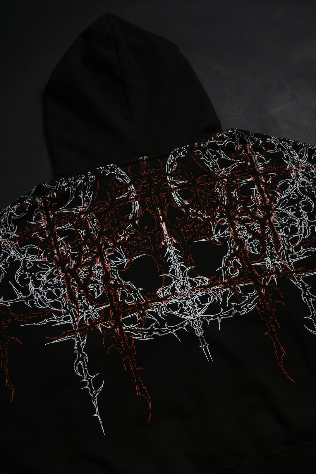 Lucid Odin Hoodie in Vintage Black/Hallow Orange