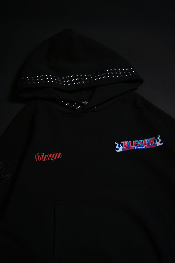 Chaos Inside Forever Hoodie in Vintage Black
