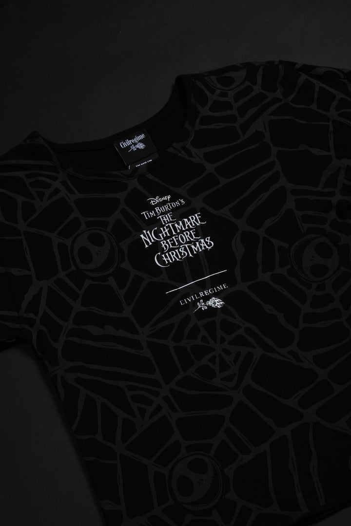 Entangled Baby Tee 2.0 in Black