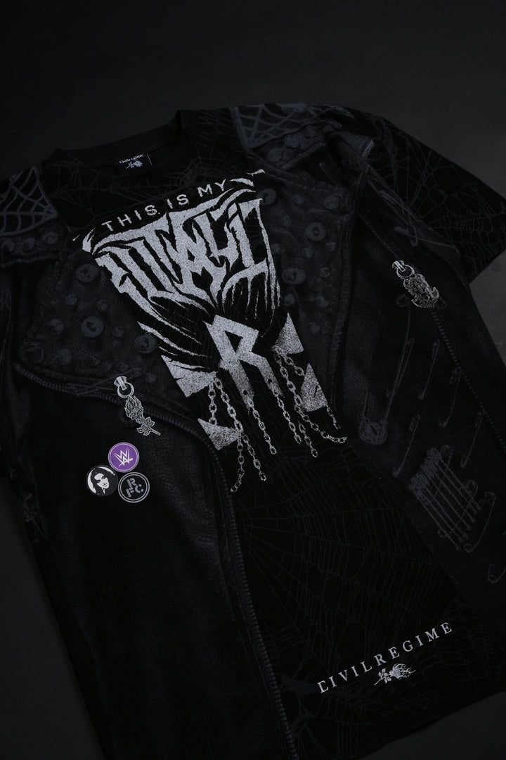 This Is My Nightmare American Classic Oversized Tee in Vintage Black