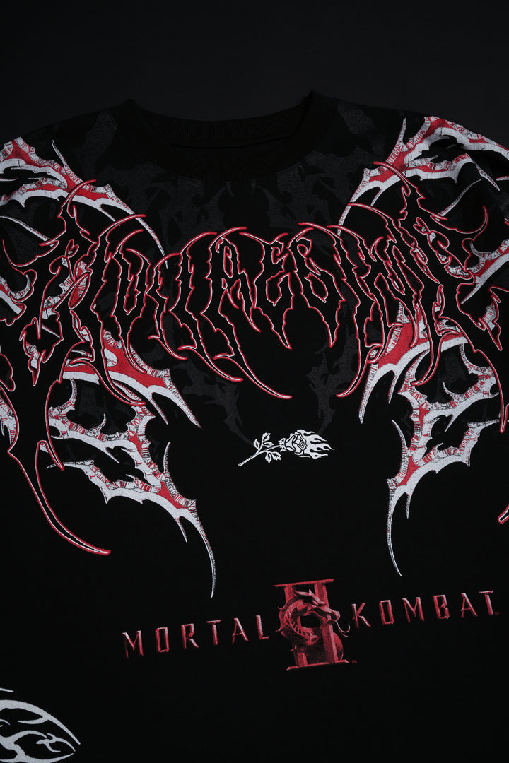 Shao's Chaos "Side By Side" 199X Oversized Tee in Black