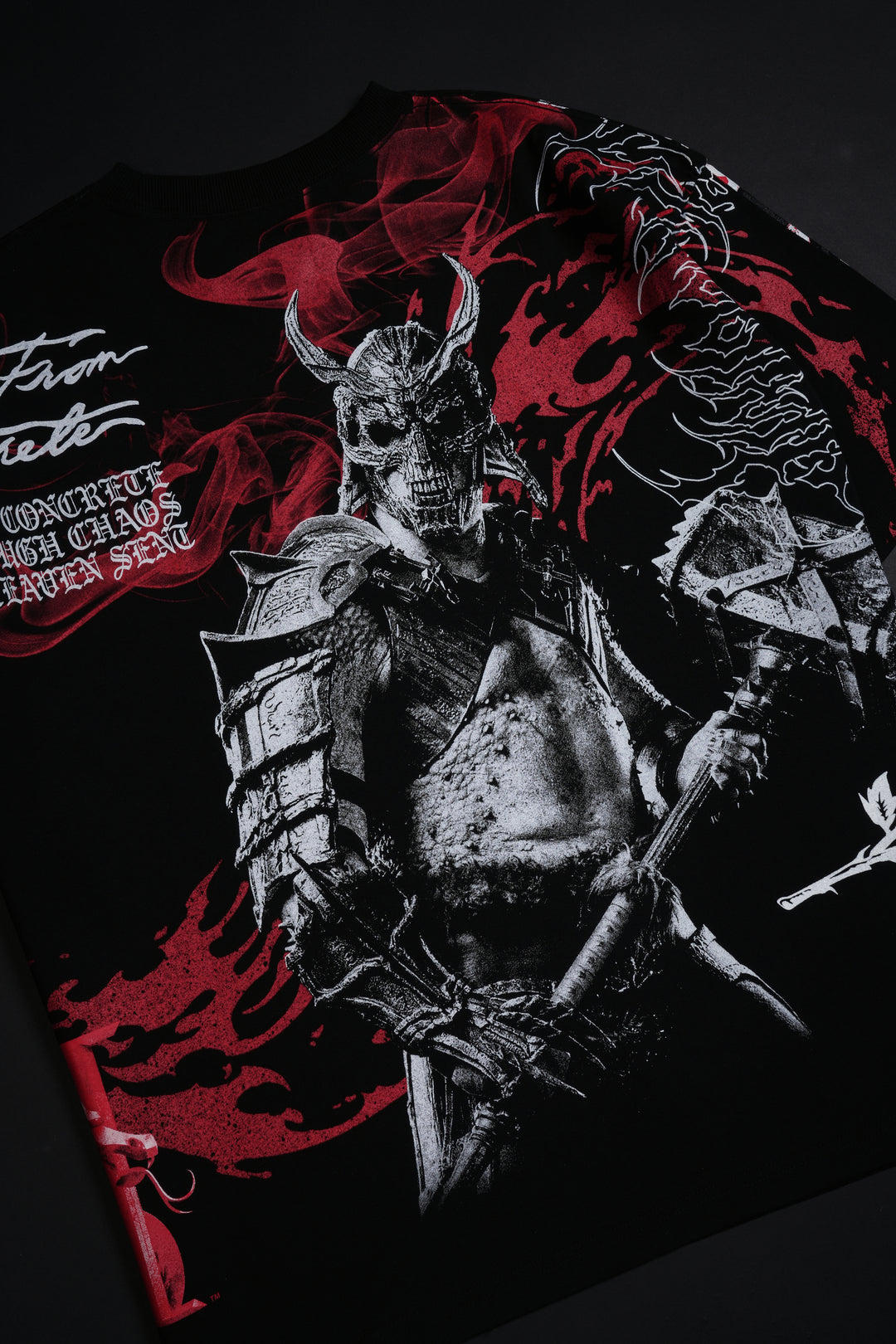 Shao's Chaos "Side By Side" 199X Oversized Tee in Black