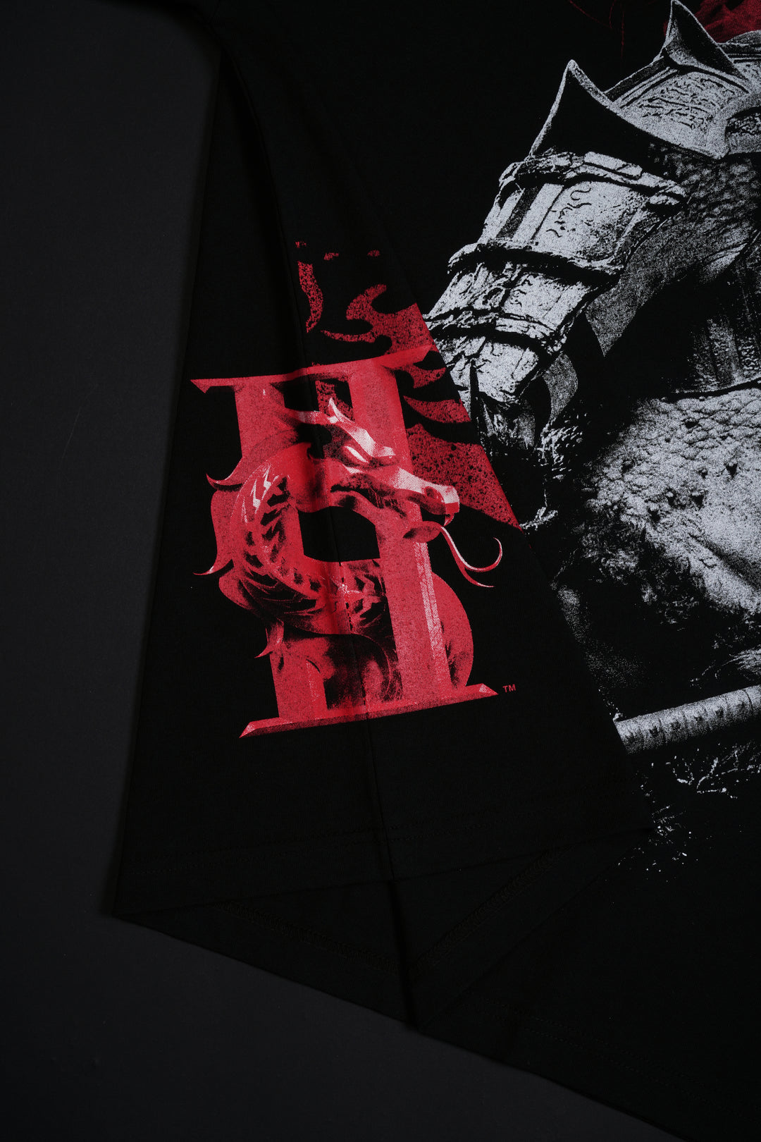 Shao's Chaos "Side By Side" 199X Oversized Tee in Black