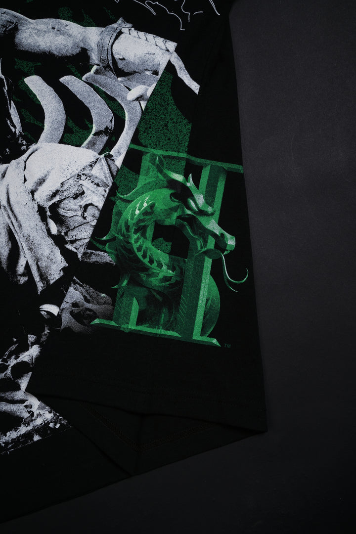 Baraka's Chaos "Side By Side" 199X Oversized Tee in Black
