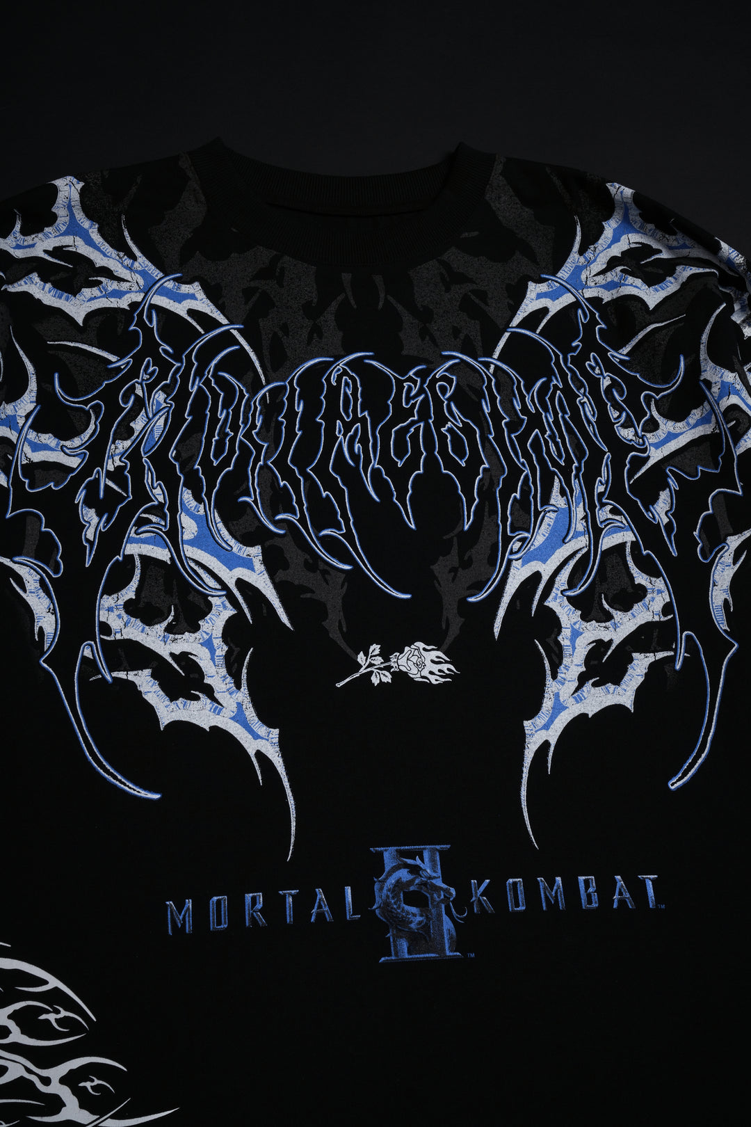 Kitana's Chaos "Side By Side" 199X Oversized Tee in Black