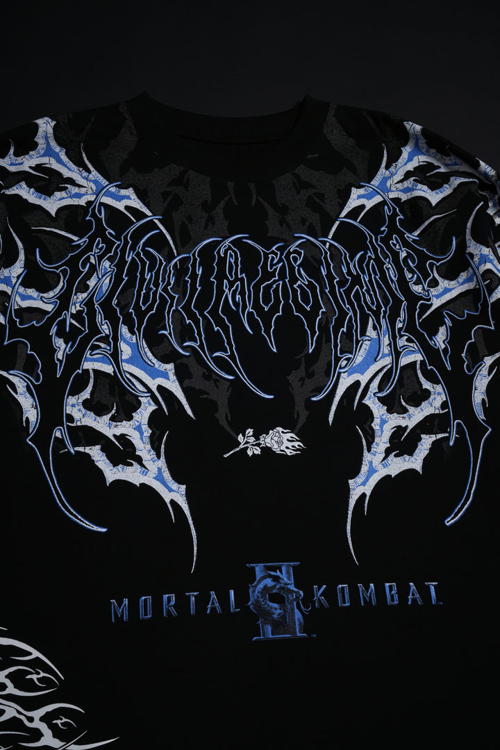 Kitana's Chaos "Side By Side" 199X Oversized Tee in Black