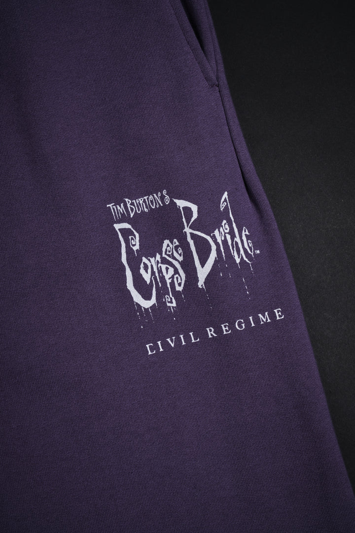 Bride Of Death Wraith Baggy Pants in Lavender Fade