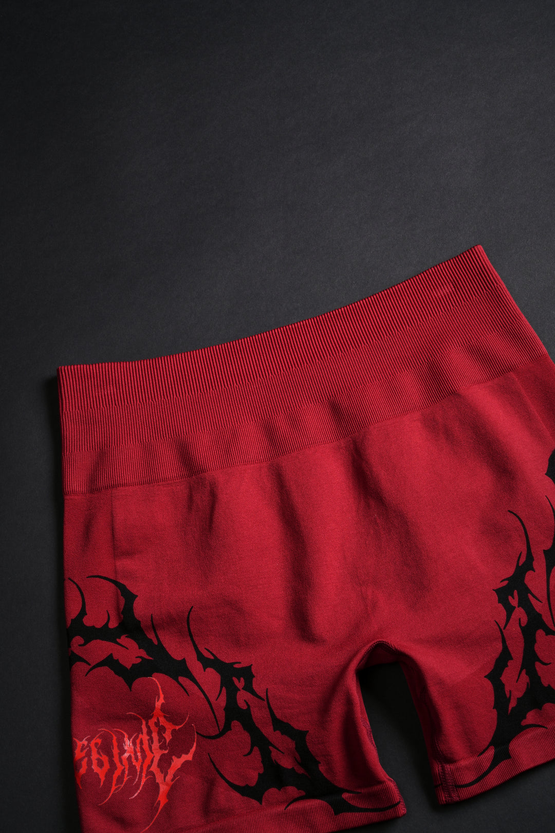 Revenge Kelly Seamless Shorts in Oxblood