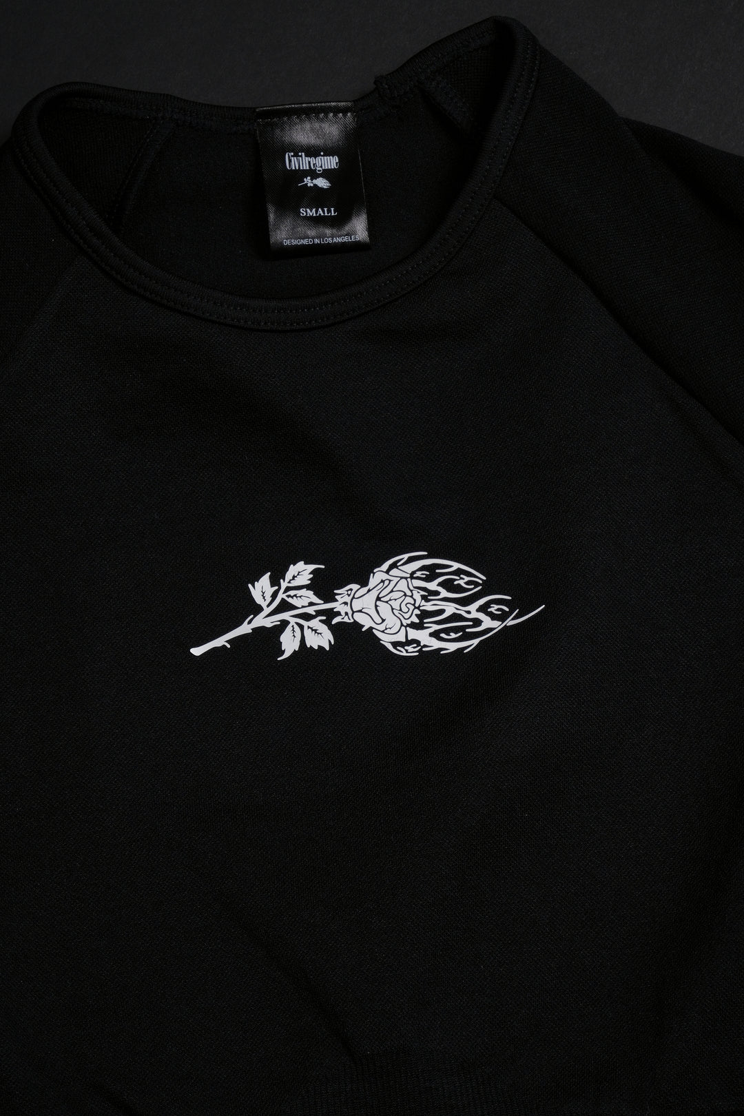 Chaos Core Kelly Seamless L/S Top in Black