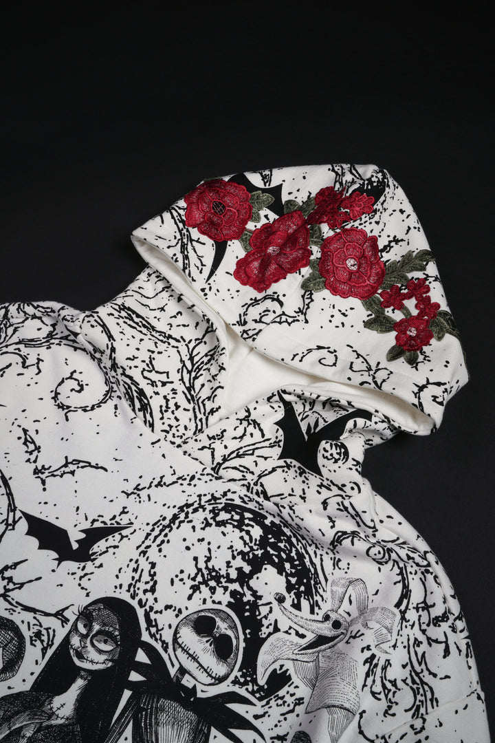 Pumpkin Web Indie Rose Hoodie in Butter