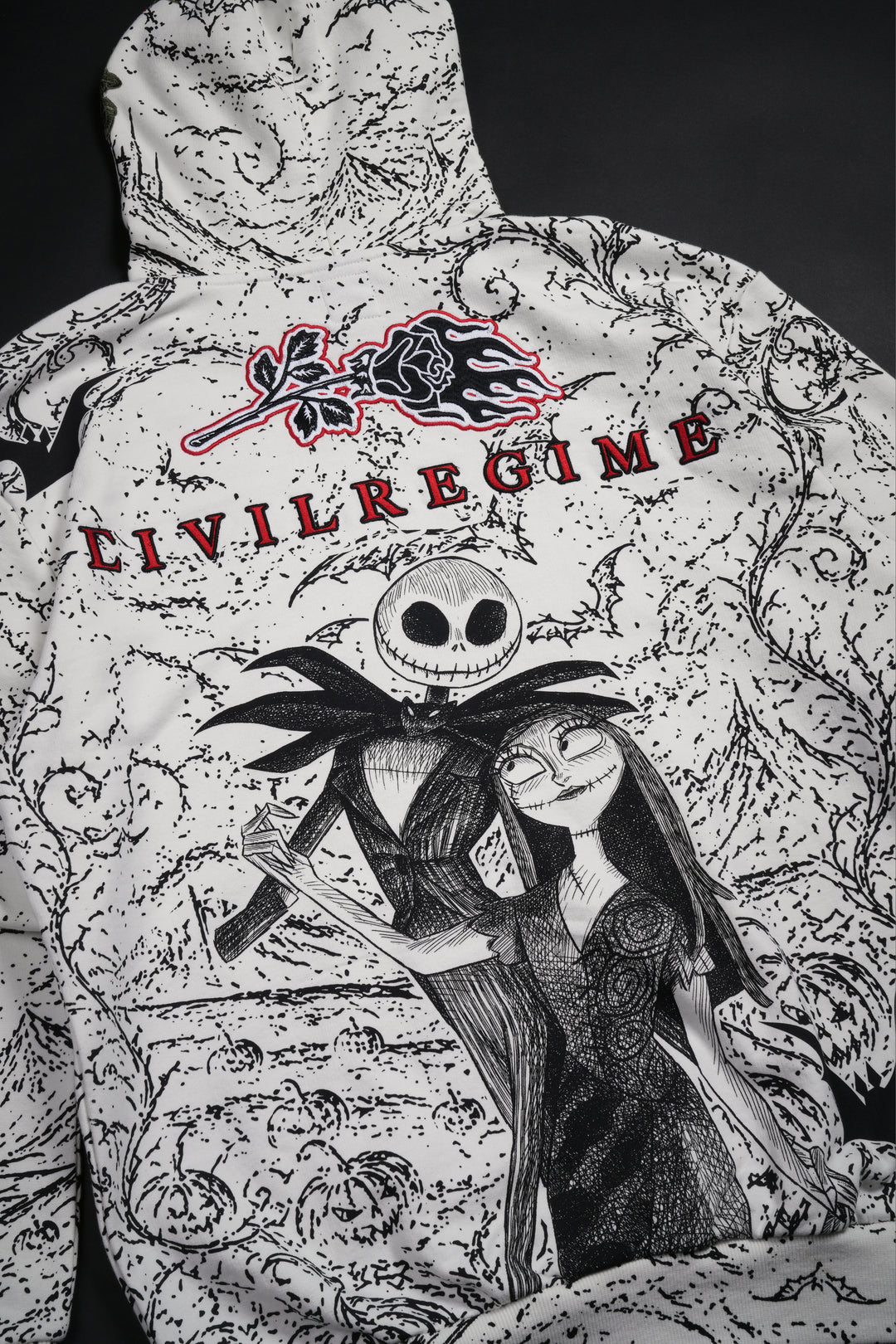 Pumpkin Web Indie Rose Hoodie in Butter