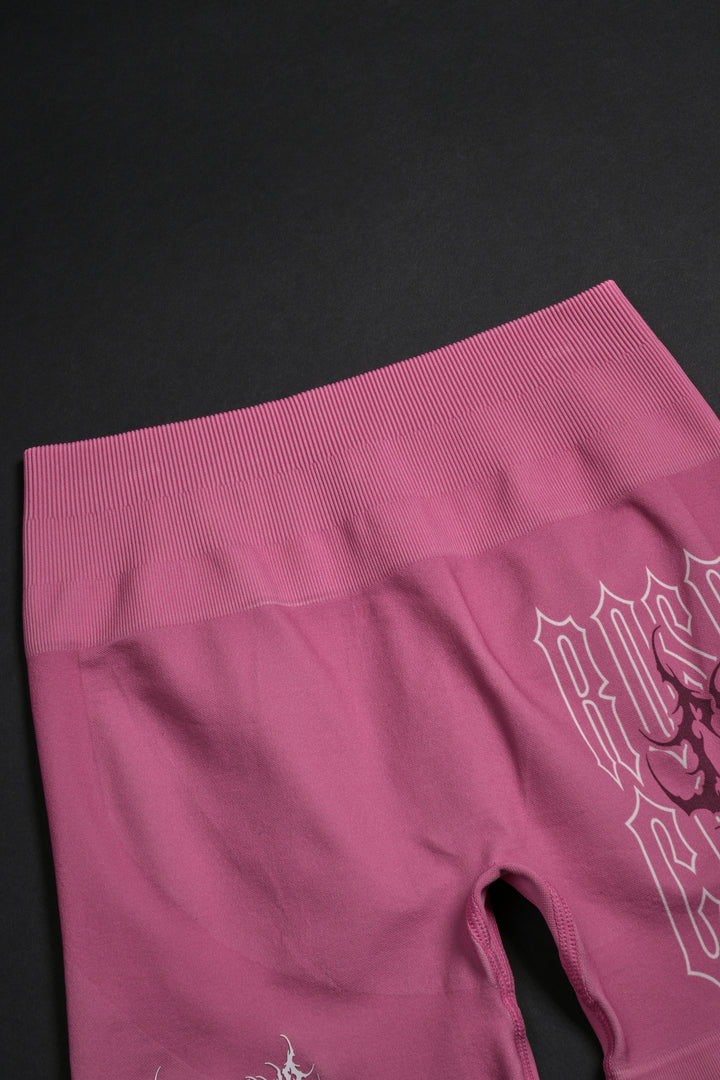 Hesh Enigma Kelly Seamless Shorts in Bubblegum