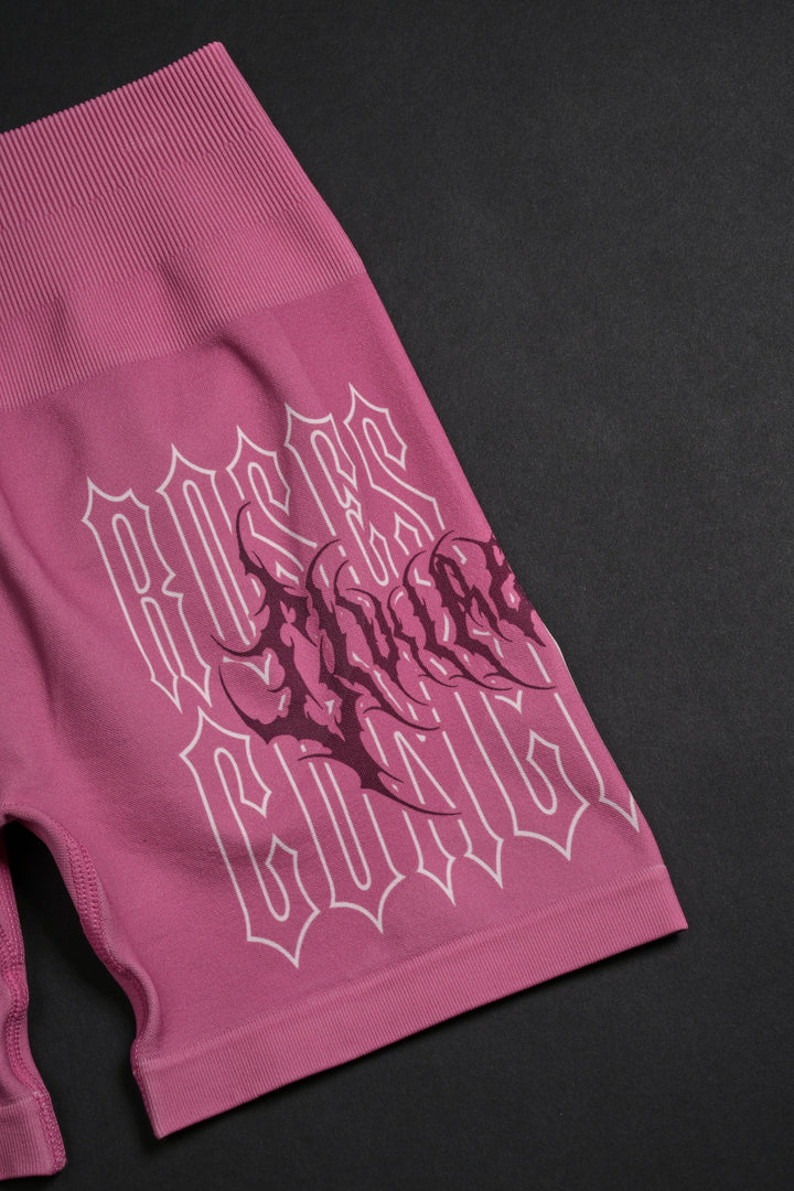 Hesh Enigma Kelly Seamless Shorts in Bubblegum