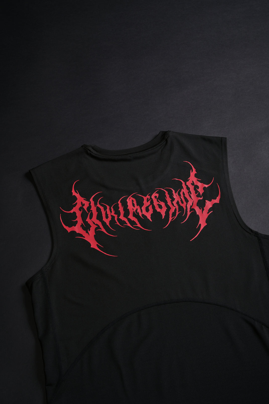 Jason Sleeveless Compression Shirt in Black