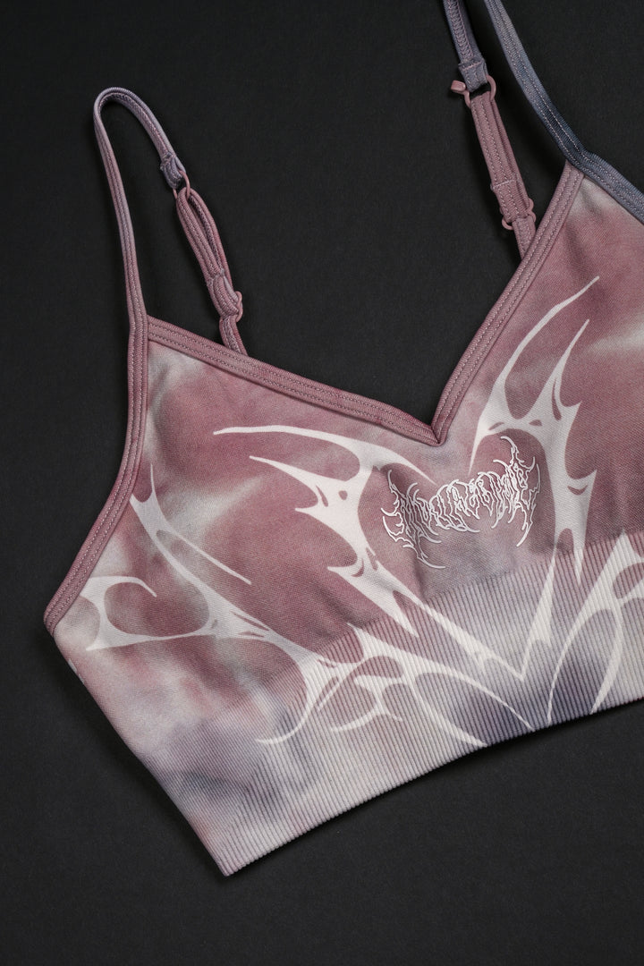 Heart's Eclipse Kelly Seamless Bra in Rose Storm Wash