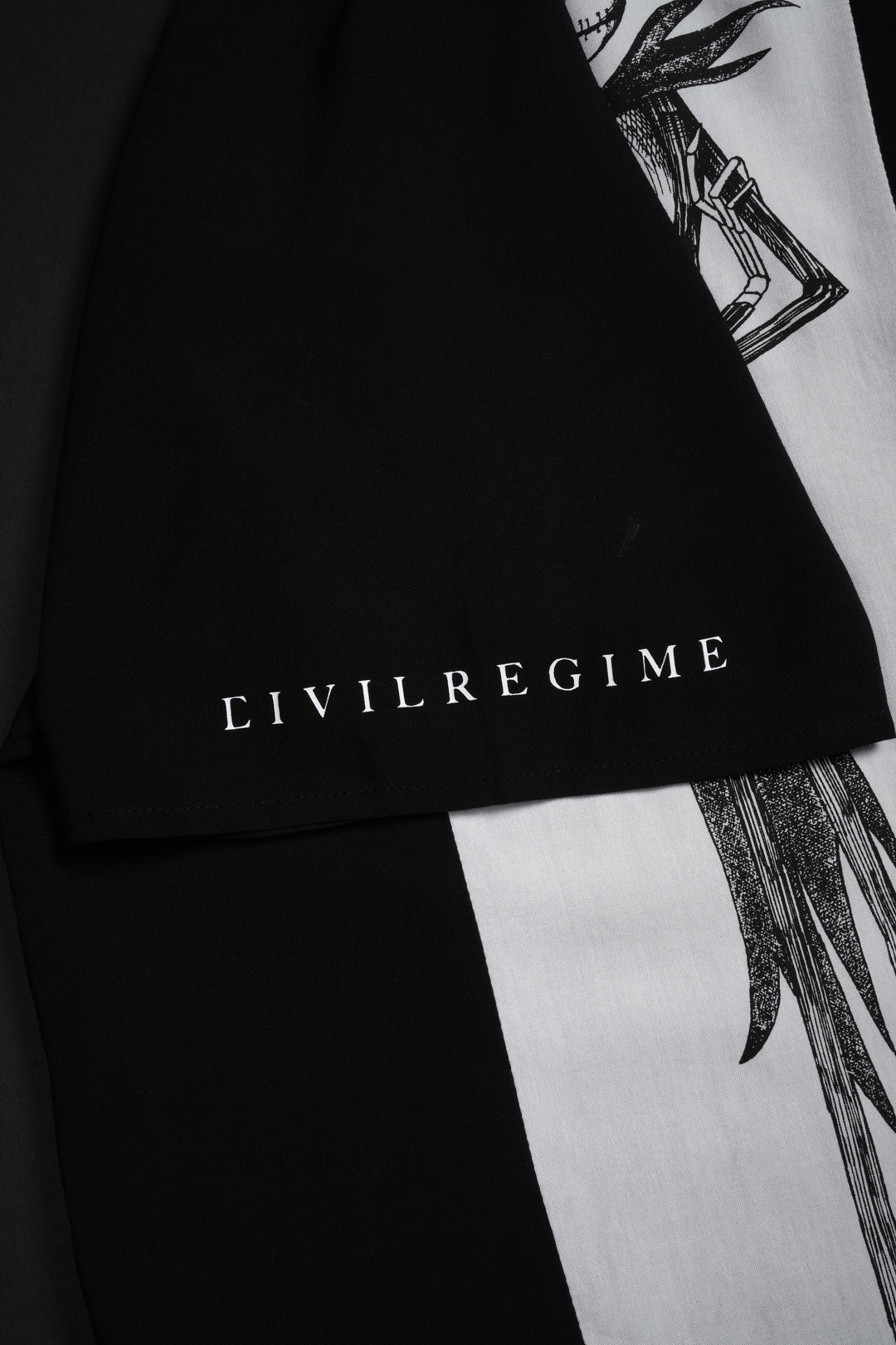 Bone Lane Cuban Collar S/S Shirt in Black