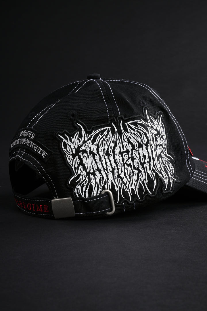 Carnage Dad Hat in Black