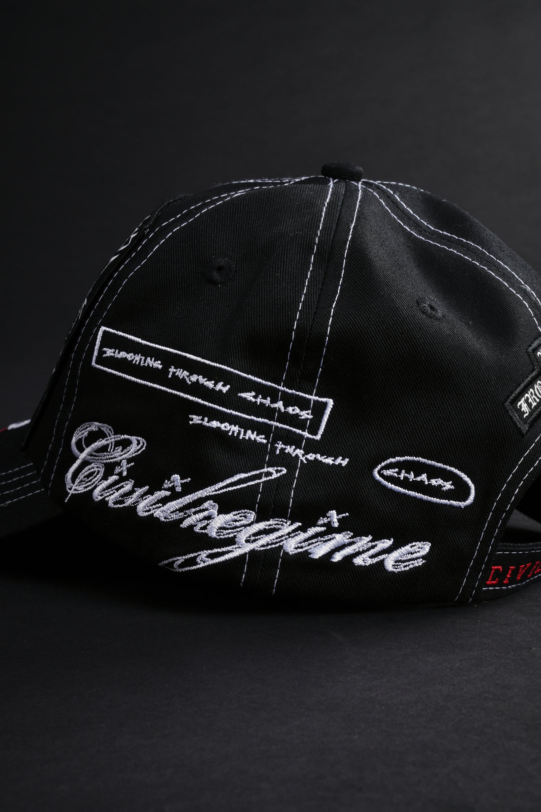 Carnage Dad Hat in Black