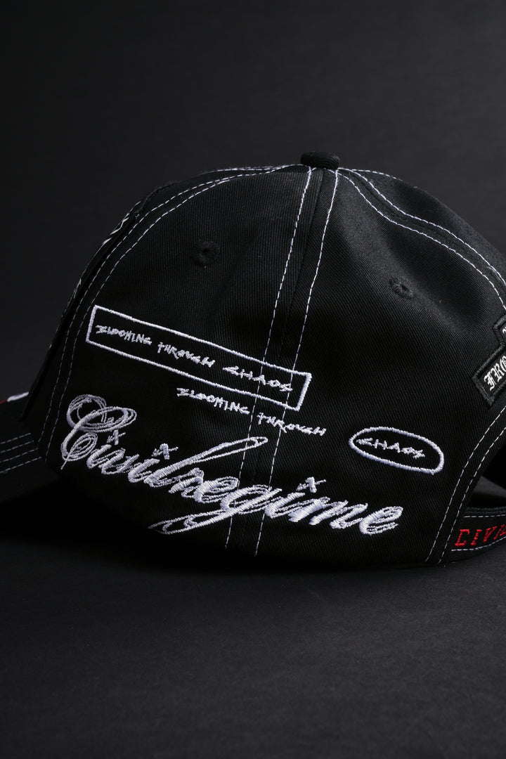Carnage Dad Hat in Black