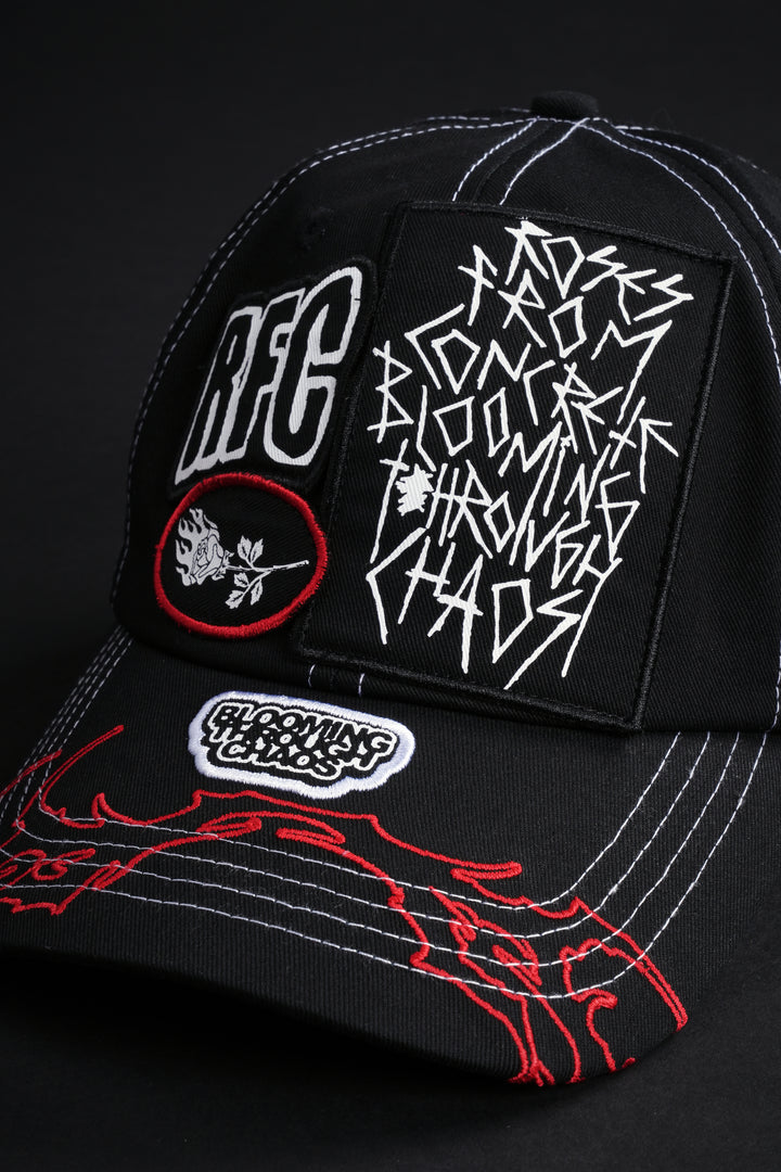 Carnage Dad Hat in Black