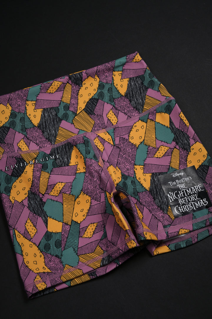 Patched Up Energy Bike Shorts in Multi Color