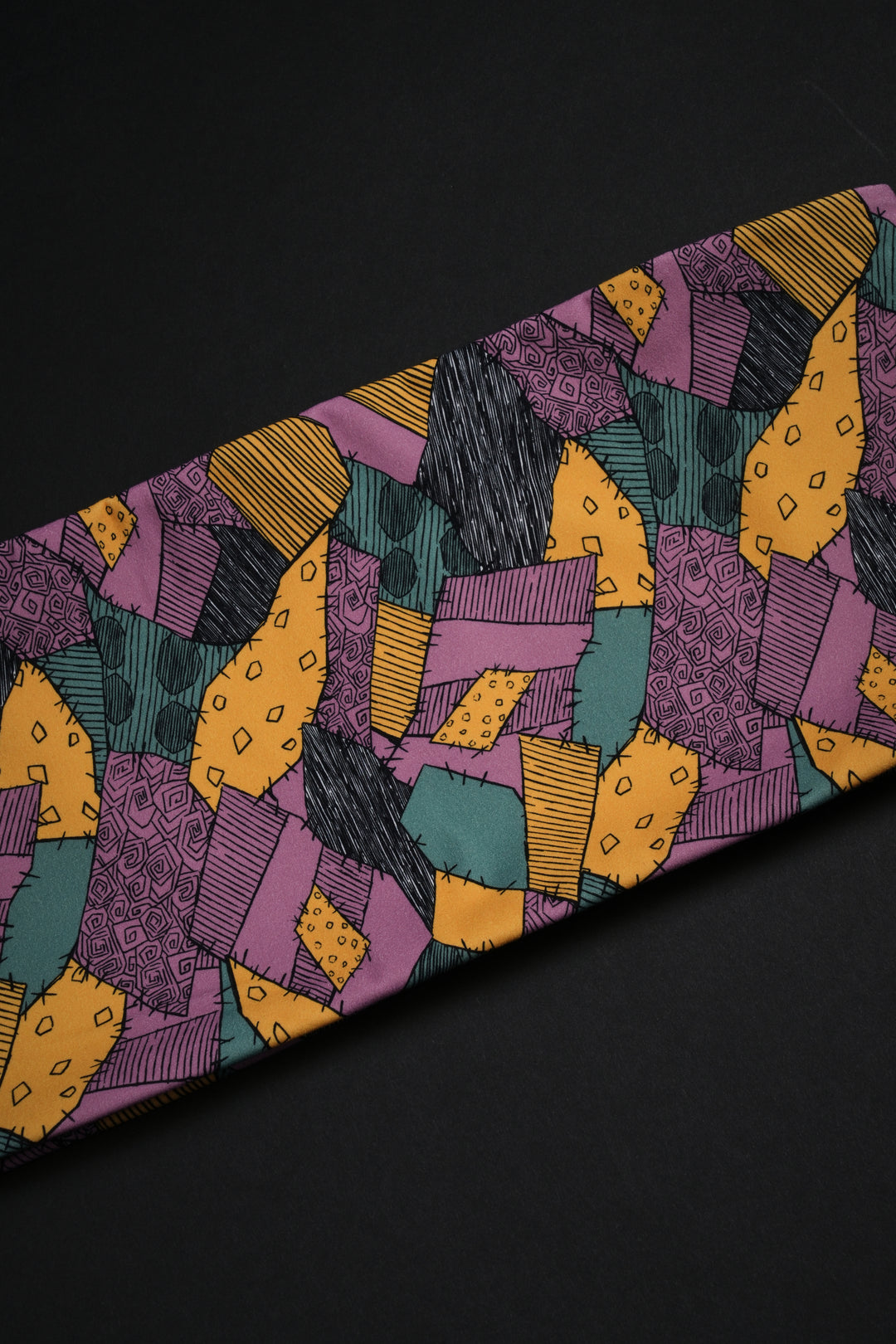 Patched Up Bandeau Top in Multi Color