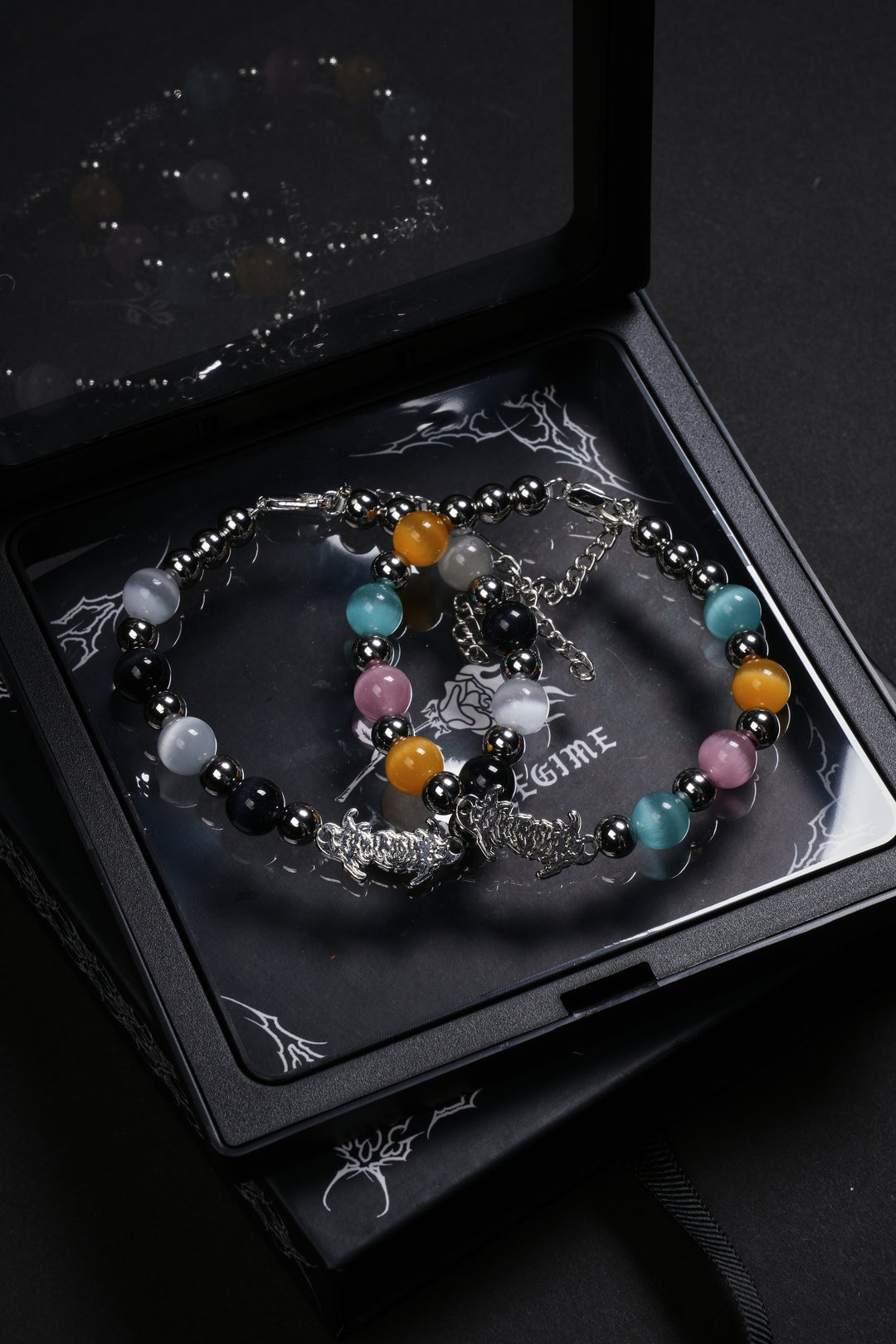 Terror Charm Bracelet Set in Multi Color