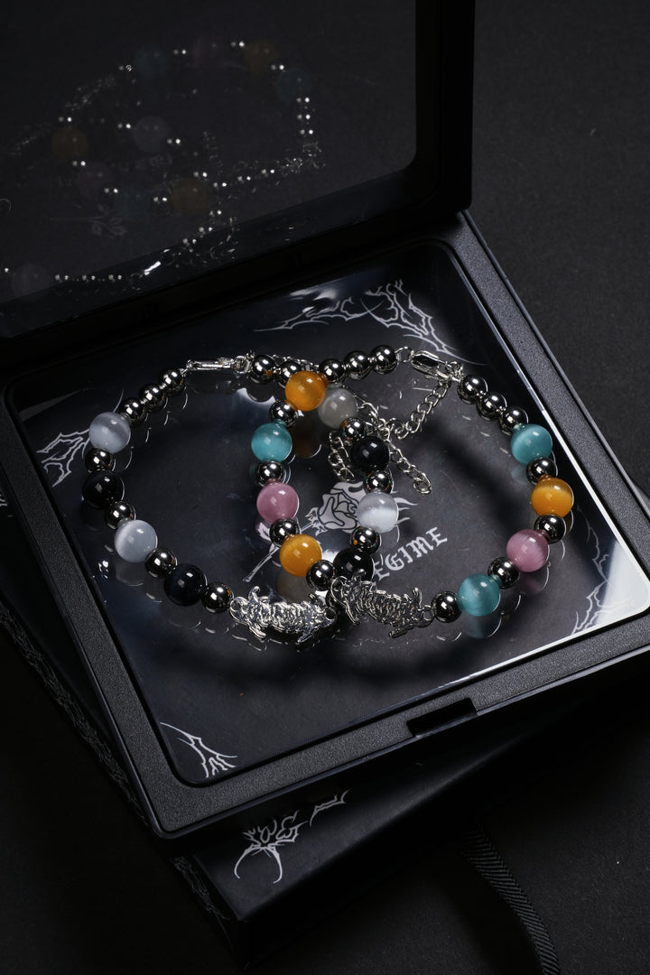 Terror Charm Bracelet Set in Multi Color