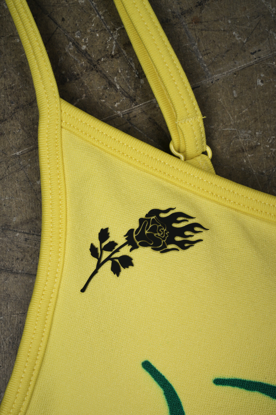 Alpha Aura Kelly Seamless Bra in Yellow