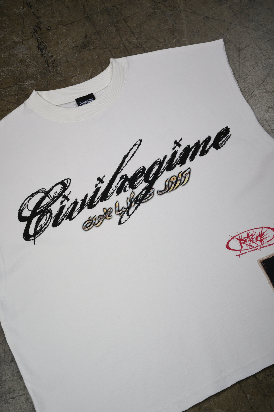 Vains 199X Muscle Tee in Butter
