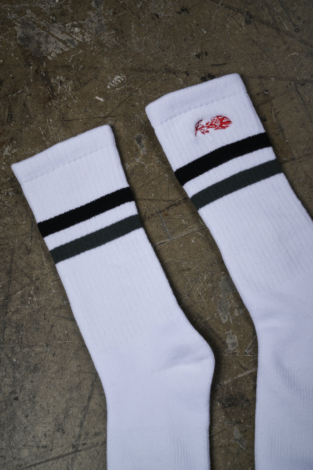 Admitted Socks in White