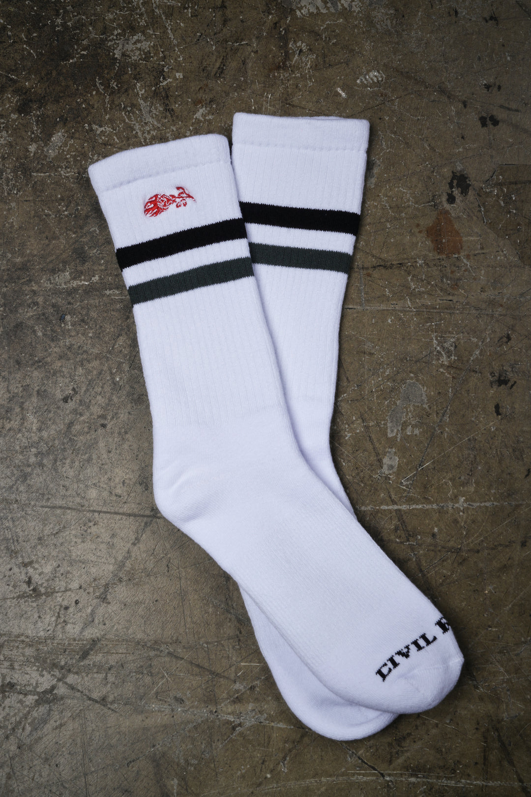Admitted Socks in White