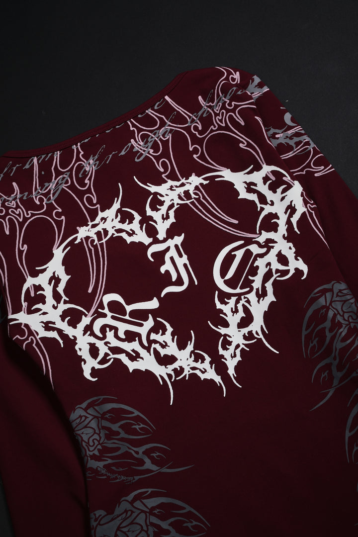 Embodiment Of Perfection Pookie L/S Bodysuit in Brown