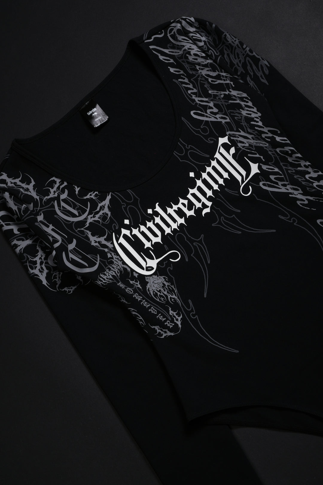 Embodiment Of Perfection Pookie L/S Bodysuit in Black