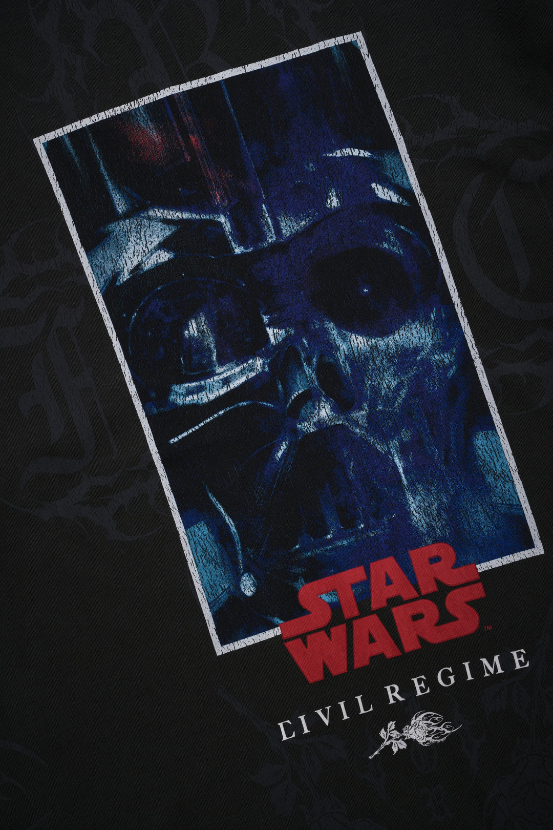 Galactic Decay American Classic Oversized Tee in Vintage Ashes