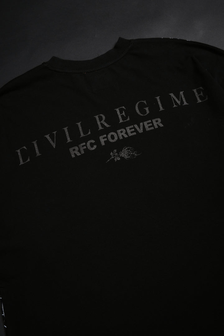 Mastermind American Classic Oversized Tee in Black