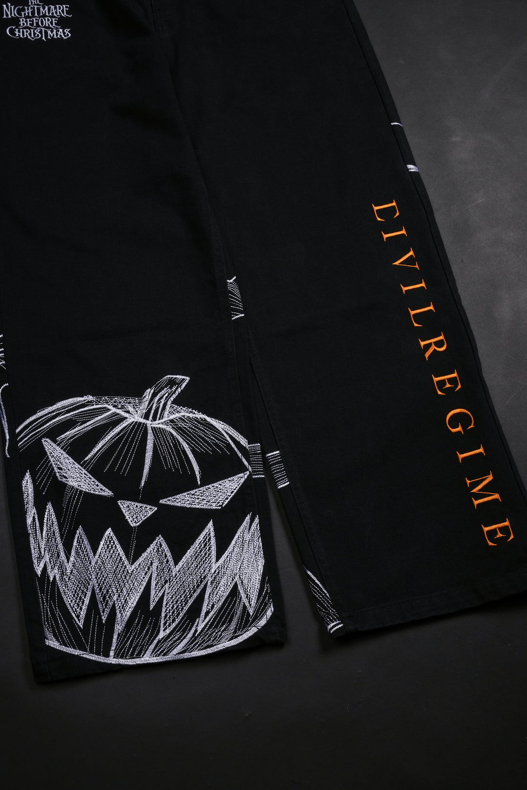 Pumpkin Freight Raw Denim Jeans in Black