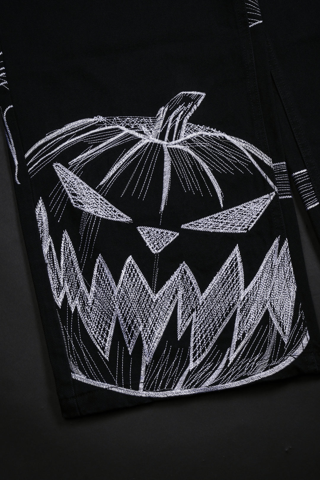 Pumpkin Freight Raw Denim Jeans in Black