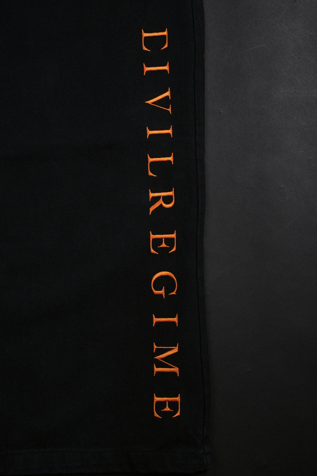 Pumpkin Freight Raw Denim Jeans in Black