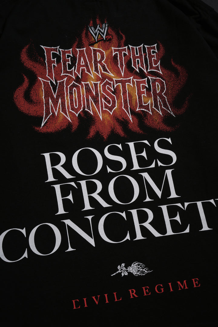 Inferno Monster Midnight L/S Tee in Black