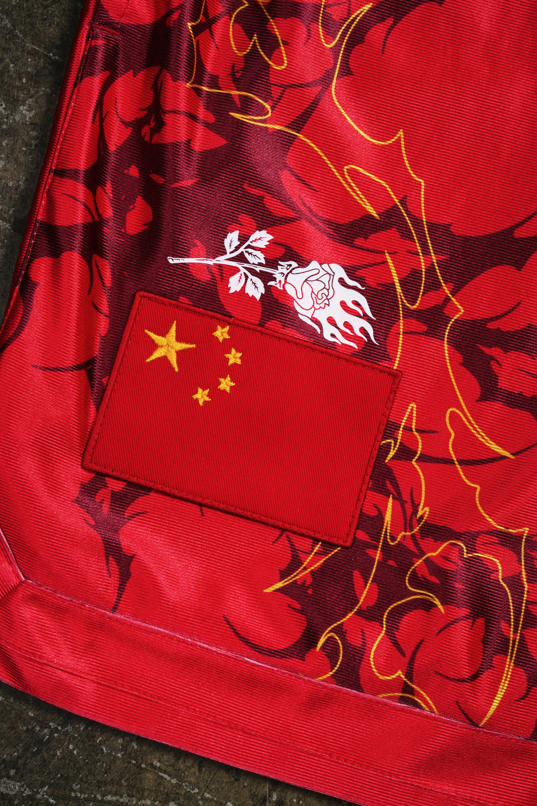 Kikoken Classic Soccer Shorts in Red