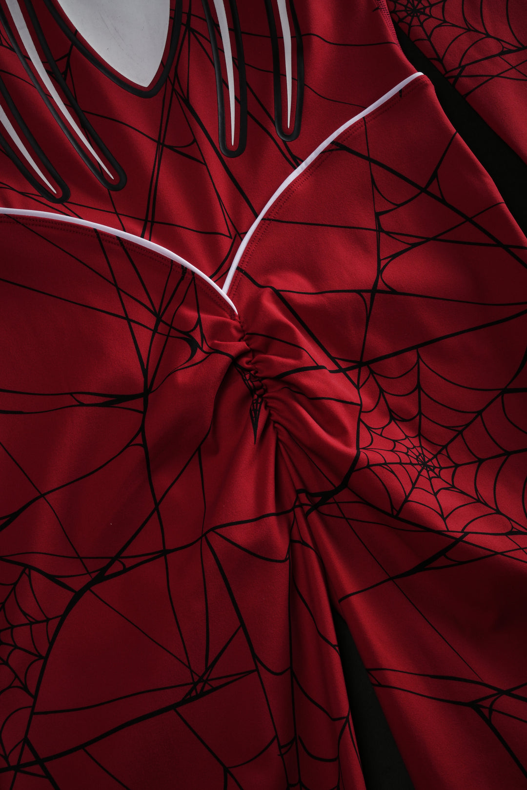 Urban Web Cat Suit in E-Red