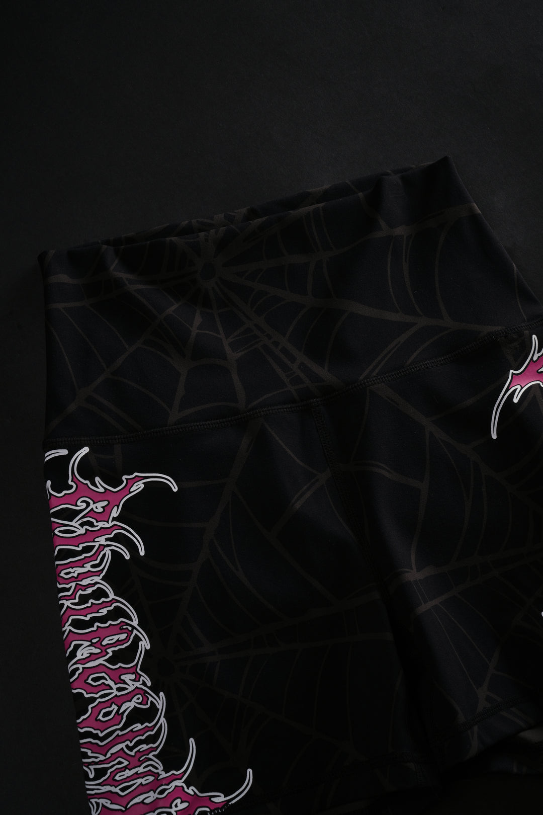 Shadow Coded Energy Bike Shorts in Black