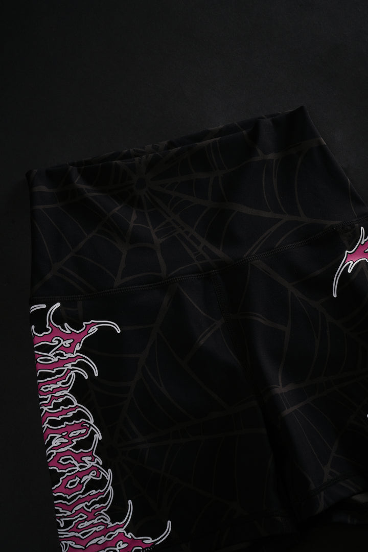 Shadow Coded Energy Bike Shorts in Black