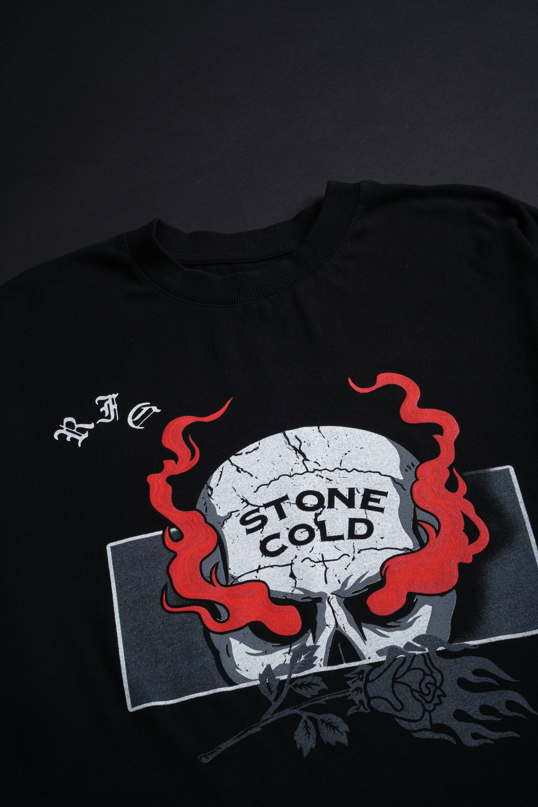 No Trust American Classic Oversized Tee in Black