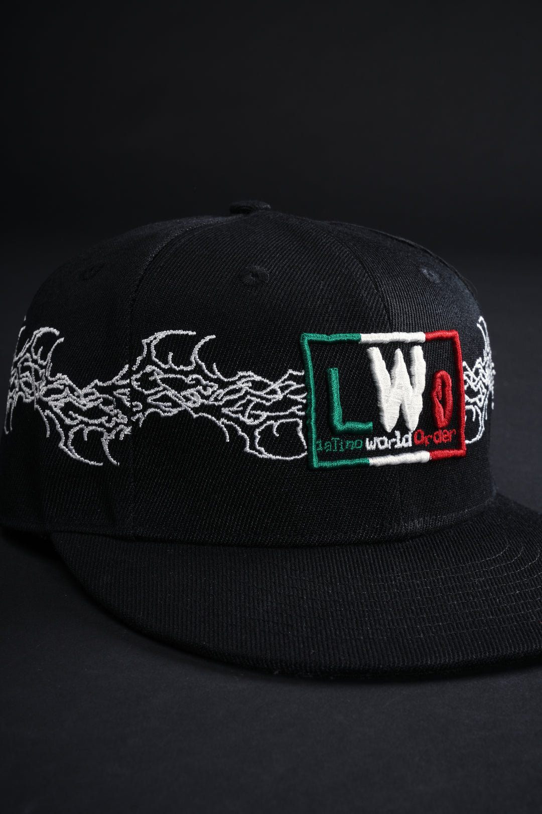 LWO Forever Fitted Hat in Black