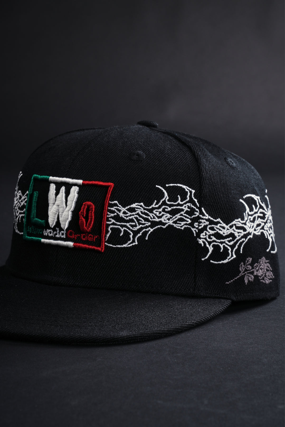 LWO Forever Fitted Hat in Black